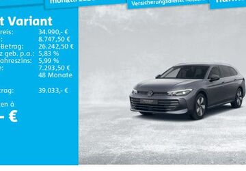 VW Passat Variant 28.497 km 34.990 &euro; Langenhagen 30853