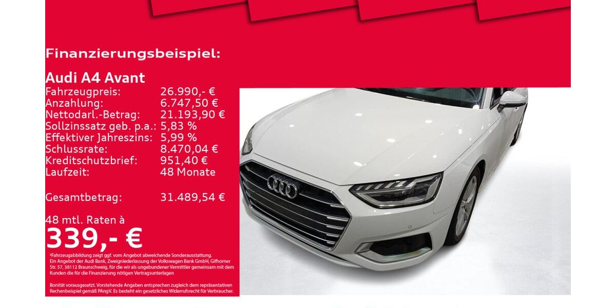 Audi A4 46.353 km 26.850 &euro; Hannover 30179