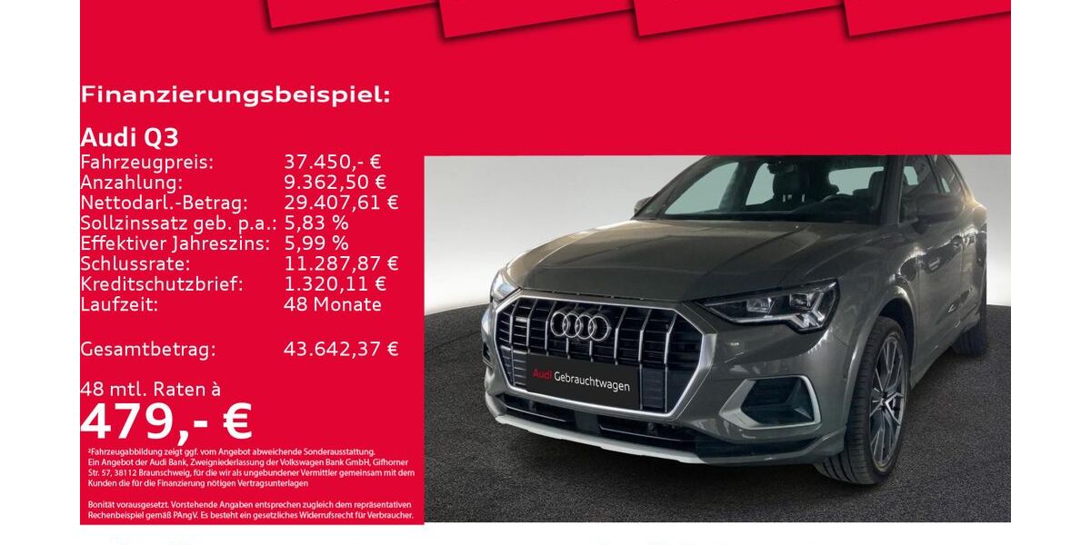 Audi Q3 65.134 km 35.950 &euro; Hannover 30179