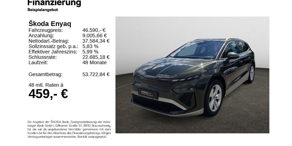 Skoda Enyaq 3.100 km 46.290 &euro; Hildesheim 31137