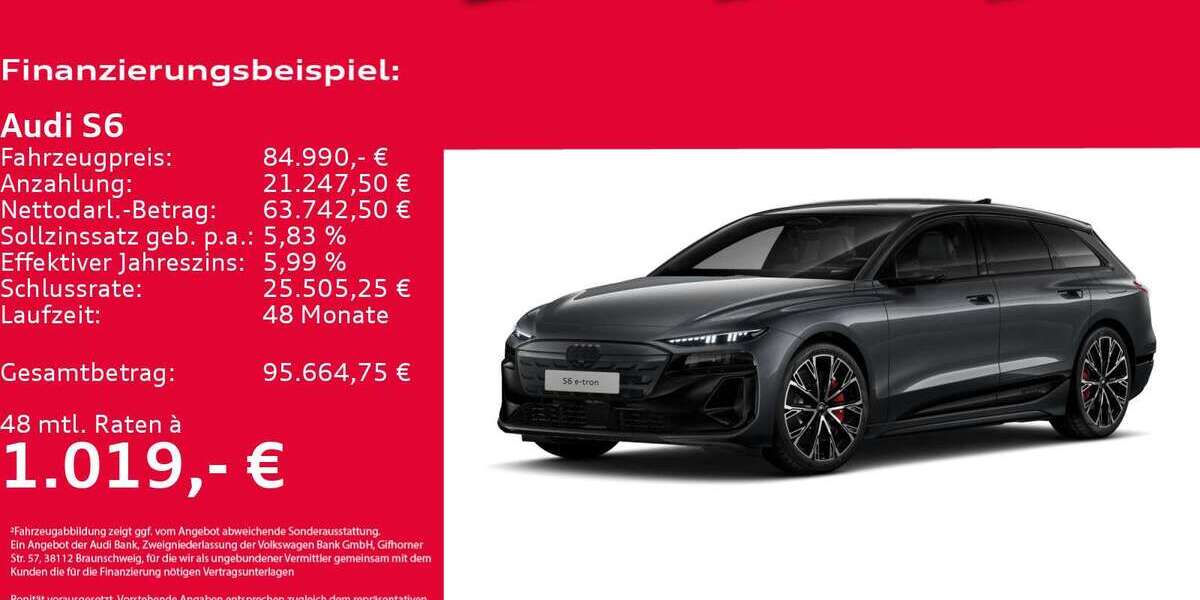 Audi S6 13.412 km 84.990 &euro; Hannover 30179