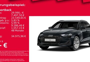 Audi A3 9.460 km 29.650 &euro; Hannover 30179