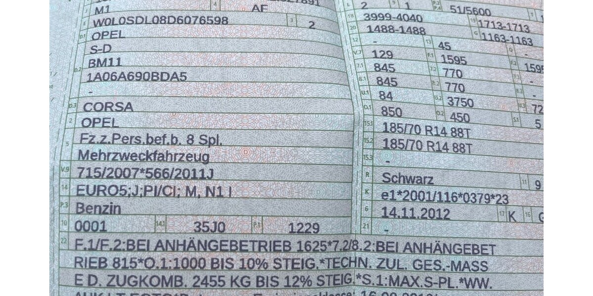 Opel Corsa D 166.300 km 4.400 &euro; Garbsen 30823