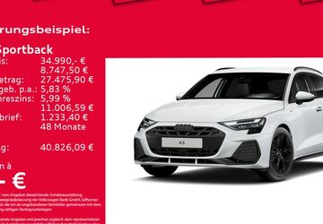 Audi A3 13.318 km 33.950 &euro; Hannover 30179