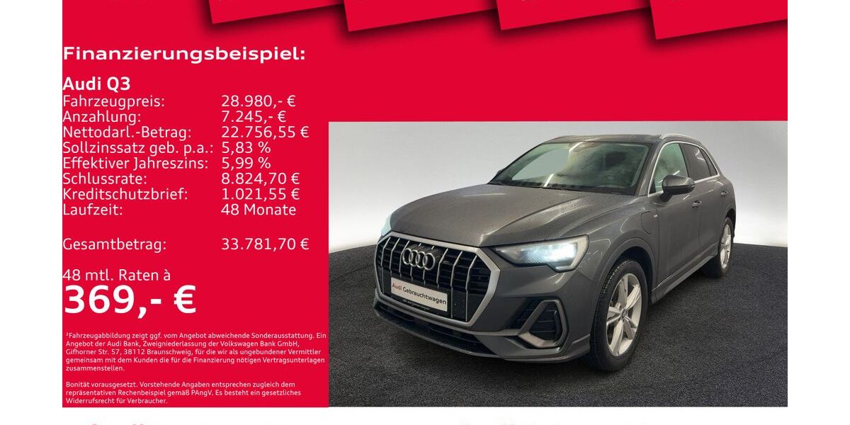 Audi Q3 67.870 km 28.350 &euro; Hannover 30179
