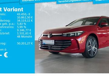 VW Passat Variant 15.500 km 42.950 &euro; Hannover 30655