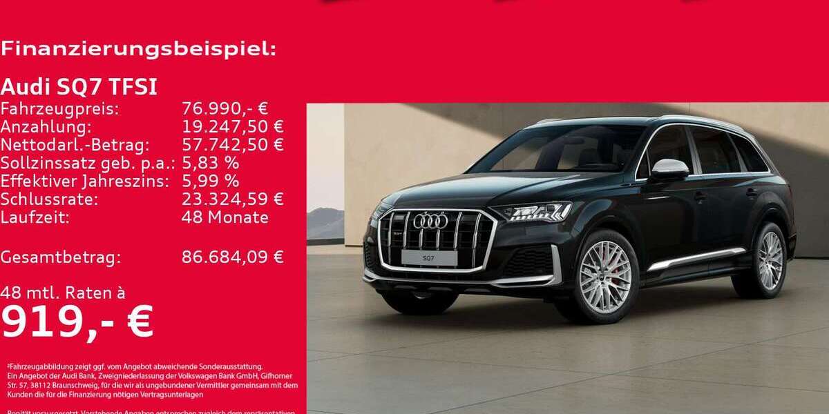 Audi SQ7 48.072 km 76.990 &euro; Hannover 30179