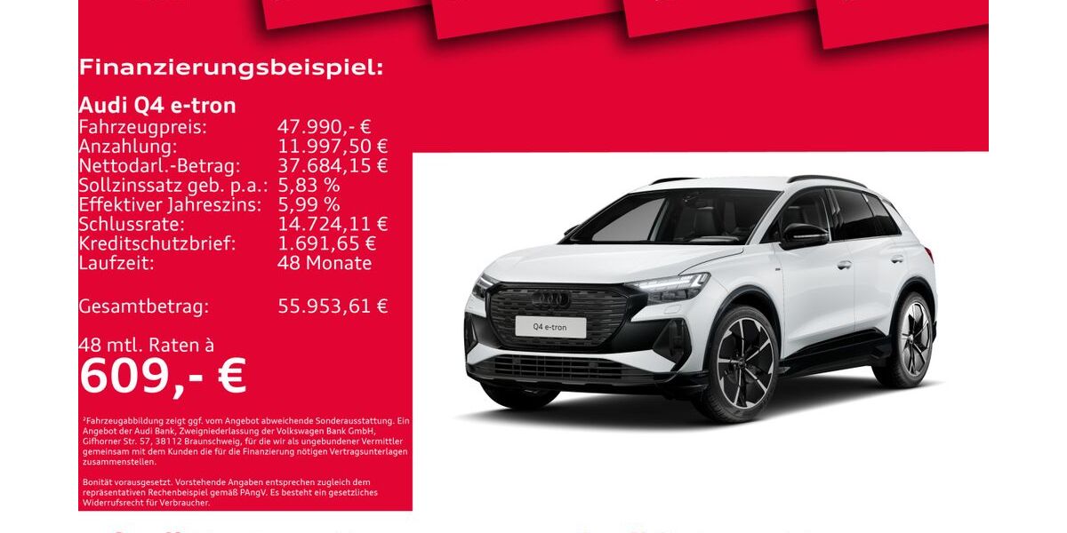 Audi Q4 e-tron 6.490 km 47.450 &euro; Hannover 30179