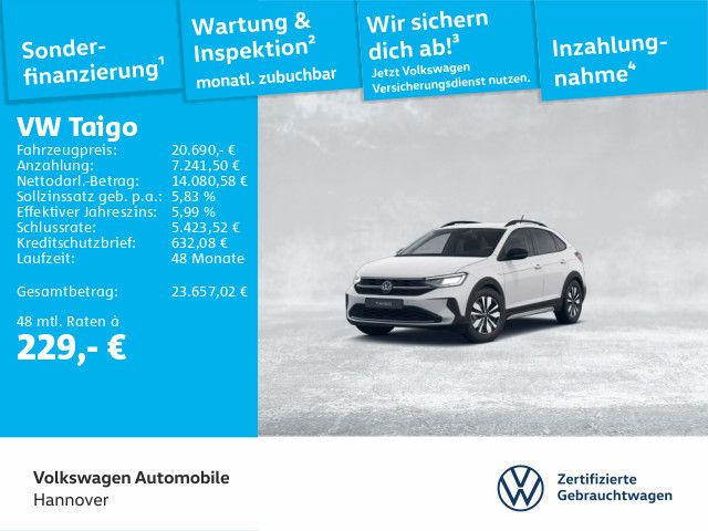 VW Taigo 25.561 km 19.880 &euro; Lehrte 31275