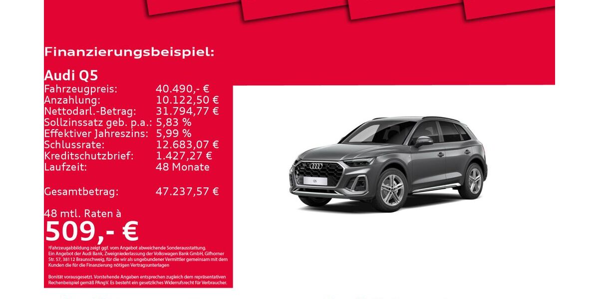 Audi Q5 20.173 km 40.150 &euro; Hannover 30179