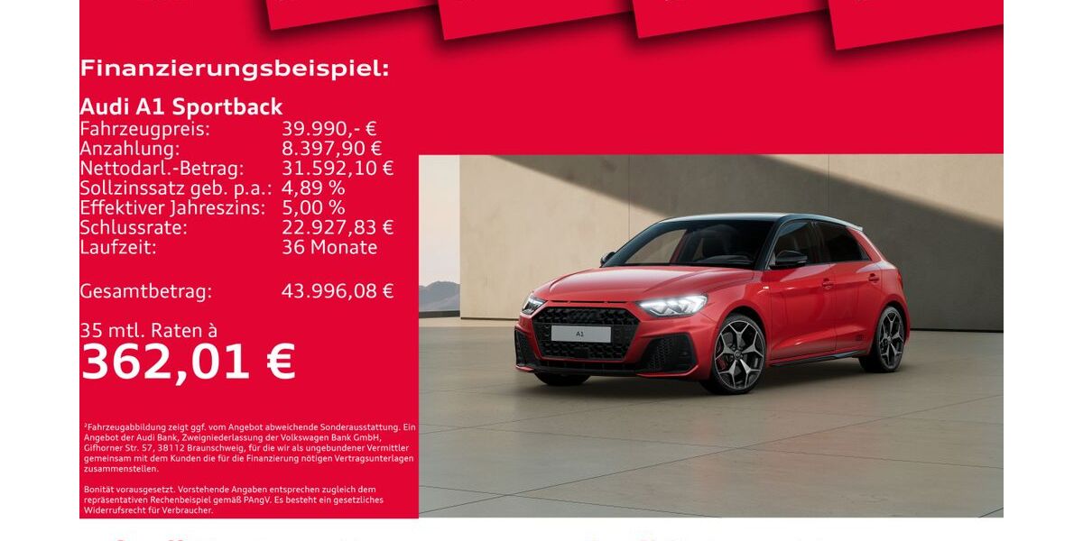 Audi A1 9.999 km 37.990 &euro; Hannover 30179