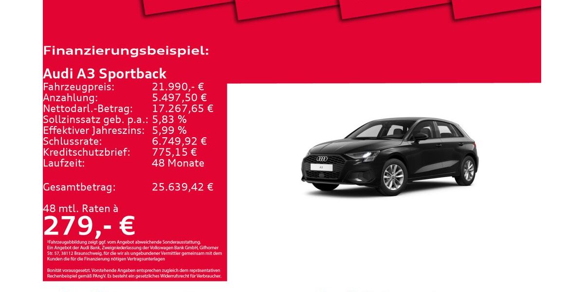 Audi A3 36.056 km 21.850 &euro; Hannover 30179