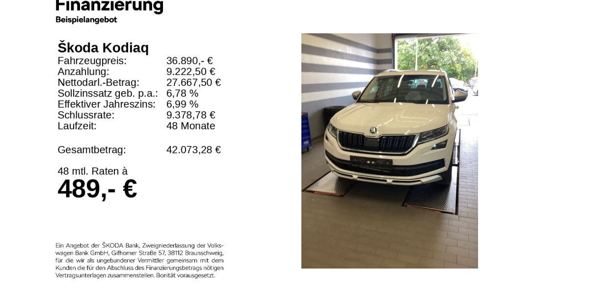 Skoda Kodiaq 61.598 km 36.590 &euro; Hildesheim 31137