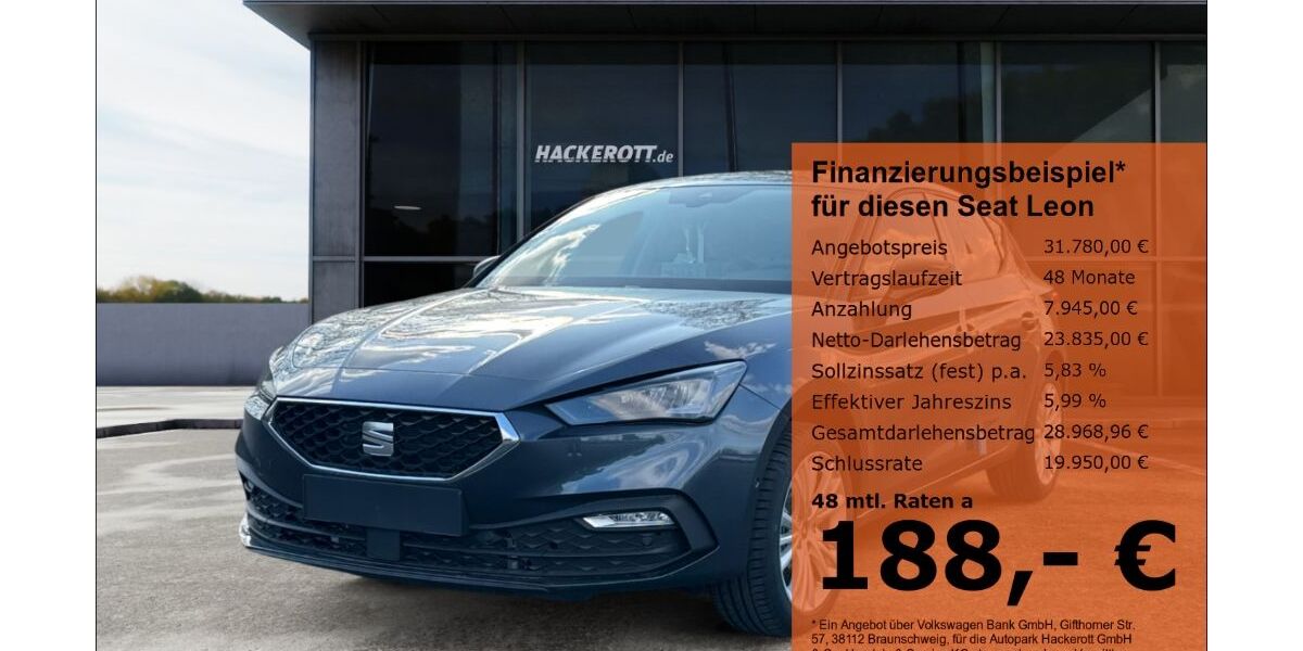 Seat Leon 11.932 km 29.980 &euro; Laatzen 30880
