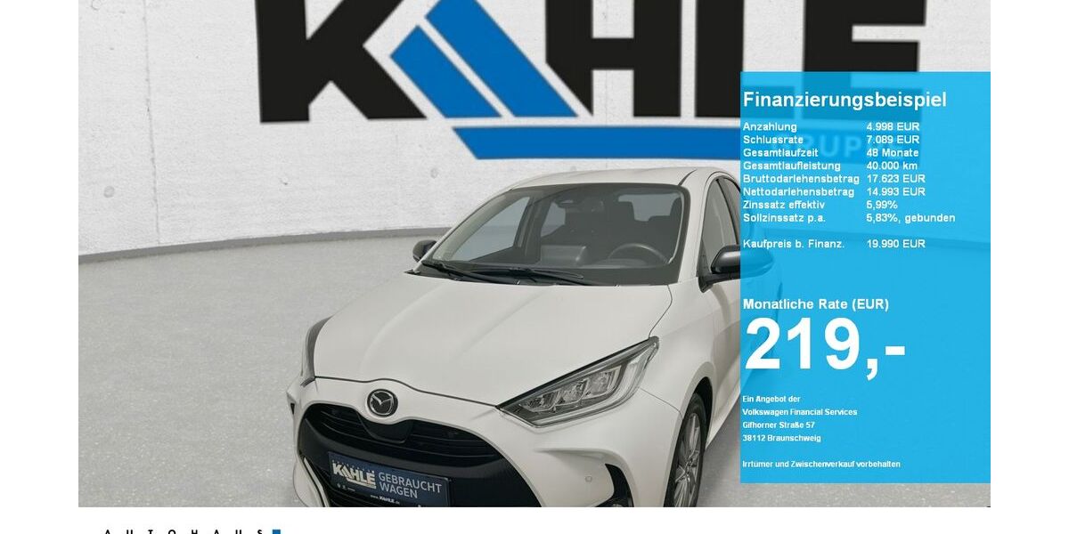 Mazda 2 Hybrid 22.267 km 19.290 &euro; Neustadt am Rübenberge 31535
