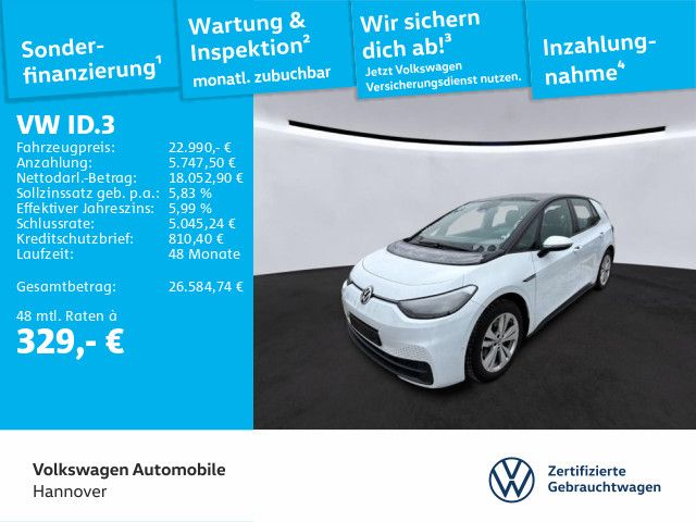 VW ID.3 92.378 km 22.990 &euro; Hannover 30655