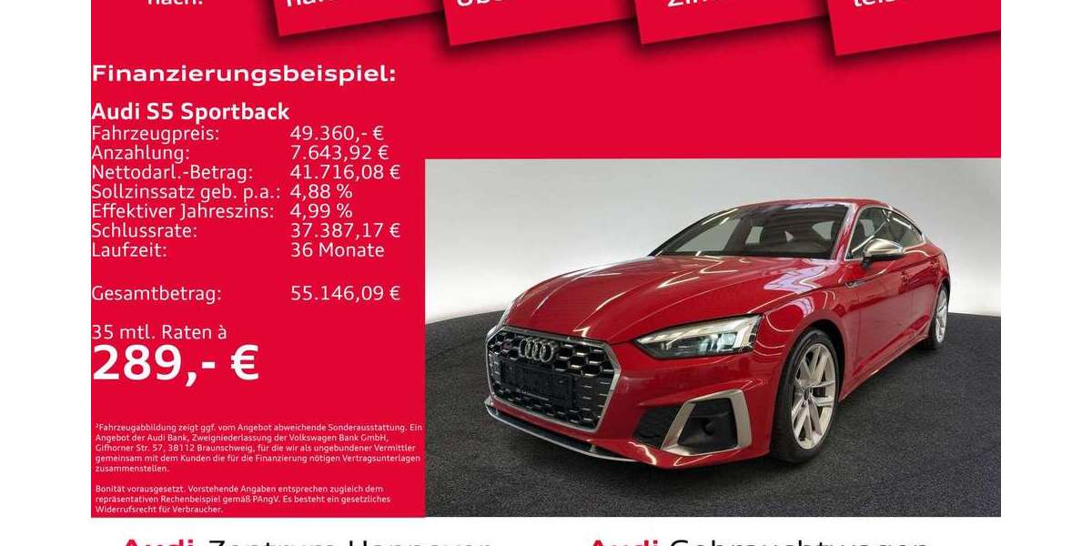 Audi S5 44.836 km 49.360 &euro; Hannover 30179