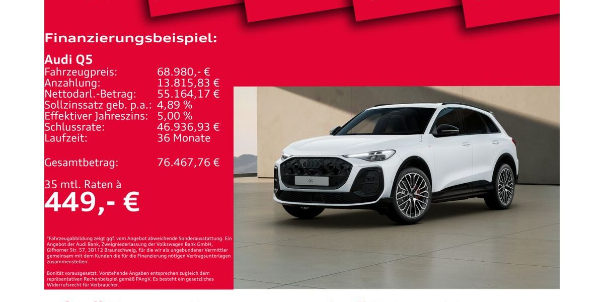 Audi Q5 9.999 km 68.980 &euro; Hannover 30179