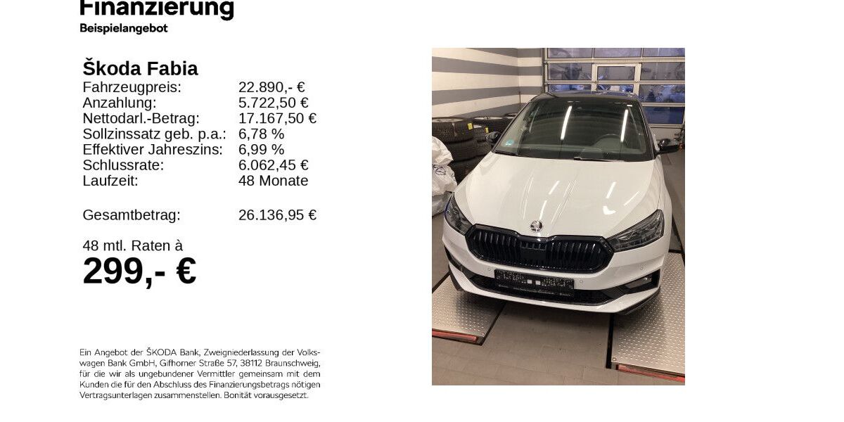 Skoda Fabia 45.267 km 22.590 &euro; Hildesheim 31137