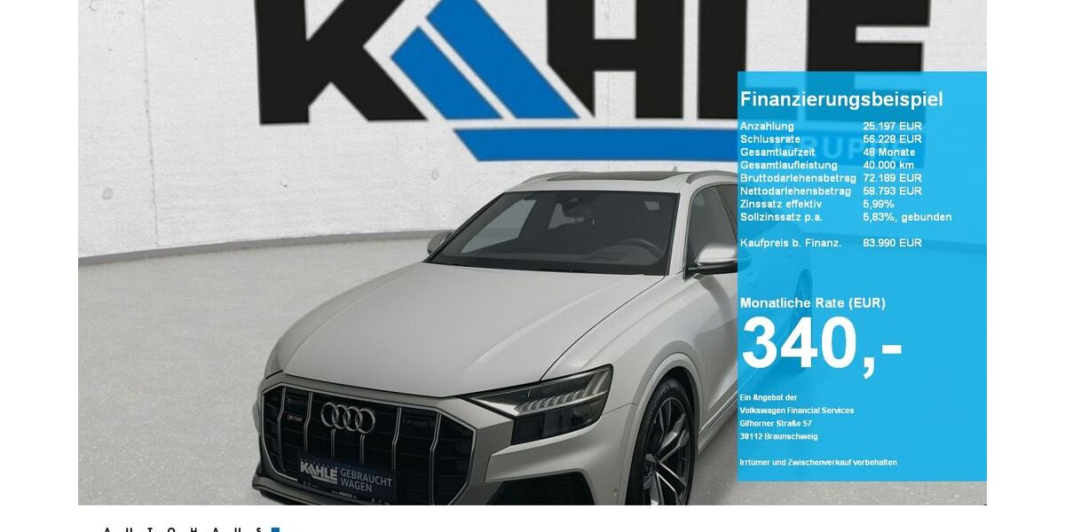 Audi SQ8 22.276 km 83.990 &euro; Wedemark 30900