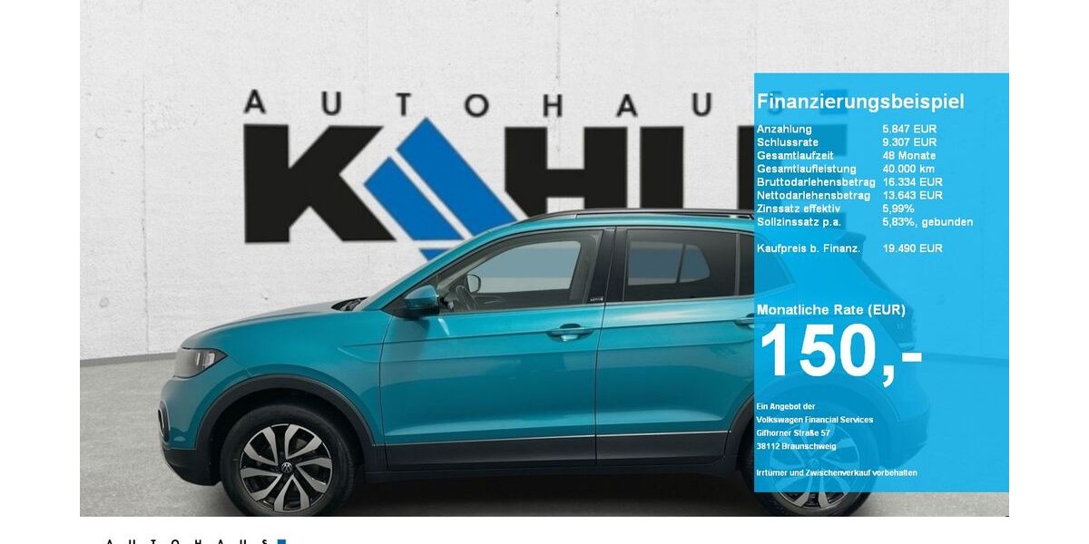 VW T-Cross 36.574 km 18.990 &euro; Wedemark 30900