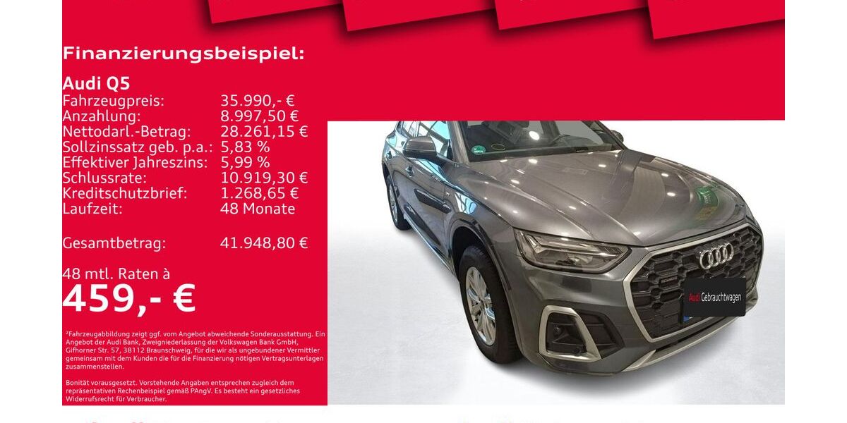 Audi Q5 72.358 km 35.990 &euro; Hannover 30179