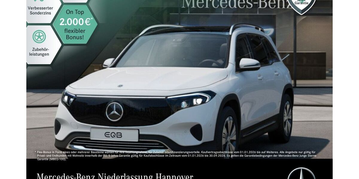 Mercedes-Benz EQB 14.354 km 37.990 &euro; Hannover/Langenhagen 30855