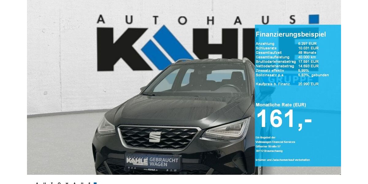 Seat Arona 45.554 km 19.290 &euro; Wedemark 30900