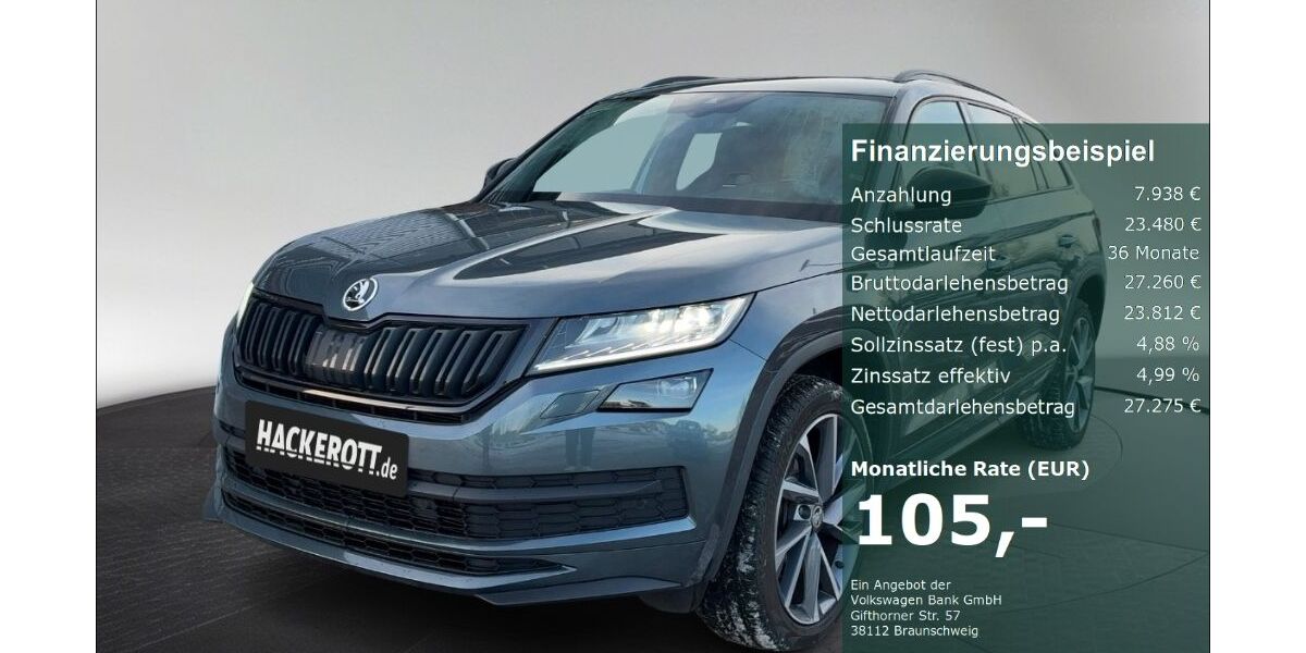 Skoda Kodiaq 114.115 km 30.980 &euro; Hannover 30165