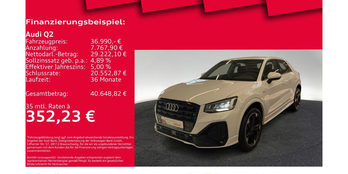 Audi Q2 4.999 km 34.890 &euro; Hannover 30179