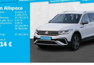 VW Tiguan Allspace 35.786 km 33.950 &euro; Lehrte 31275