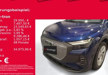 Audi Q4 e-tron 52.044 km 29.990 &euro; Hannover 30179