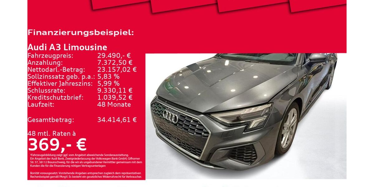 Audi A3 25.976 km 29.490 &euro; Hannover 30179