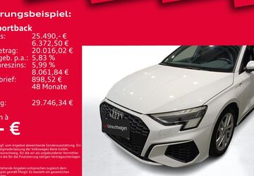 Audi A3 54.635 km 25.490 &euro; Hannover 30179