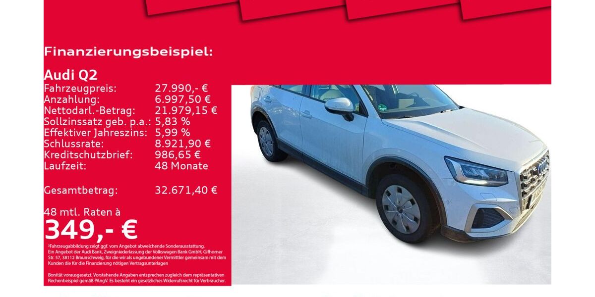 Audi Q2 68.940 km 27.990 &euro; Hannover 30179