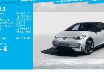 VW ID.3 11.500 km 53.950 &euro; Hannover 30655