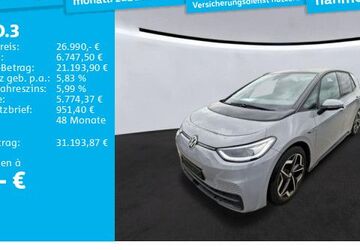 VW ID.3 48.368 km 26.990 &euro; Hannover 30655