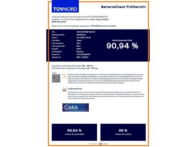 Cupra Born 56.630 km 23.880 &euro; Burgwedel 30938