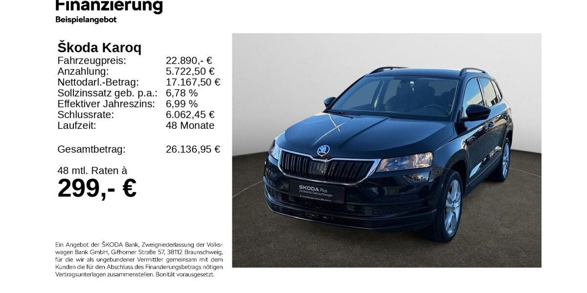 Skoda Karoq 97.869 km 22.590 &euro; Hildesheim 31137