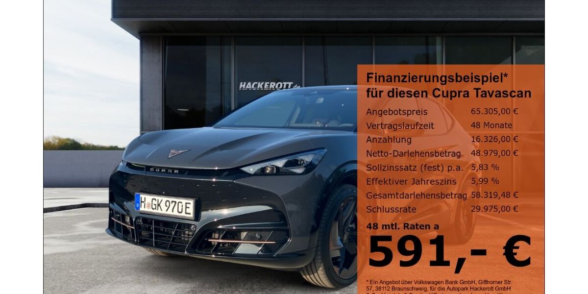 Cupra Tavascan 12.000 km 46.980 &euro; Hannover 30165