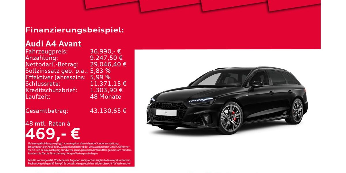 Audi A4 24.838 km 36.990 &euro; Hannover 30179