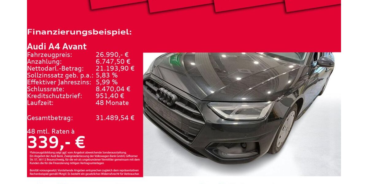 Audi A4 62.601 km 26.350 &euro; Hannover 30179