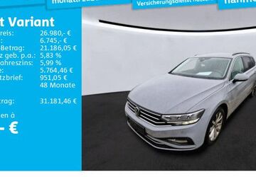 VW Passat Variant 63.144 km 26.980 &euro; Hannover 30655