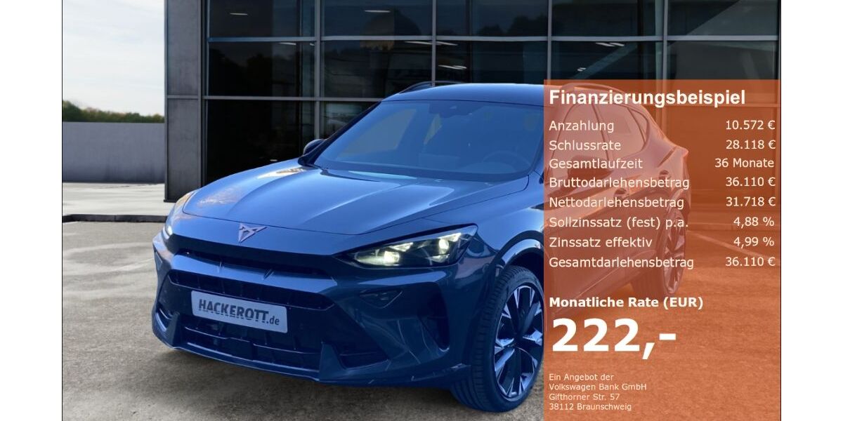 Cupra Formentor 2.127 km 42.290 &euro; Hannover 30165