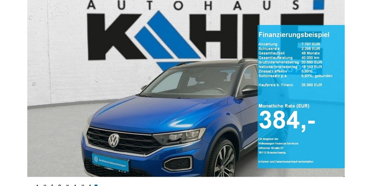 VW T-Roc 80.500 km 24.490 &euro; Neustadt am Rübenberge 31535