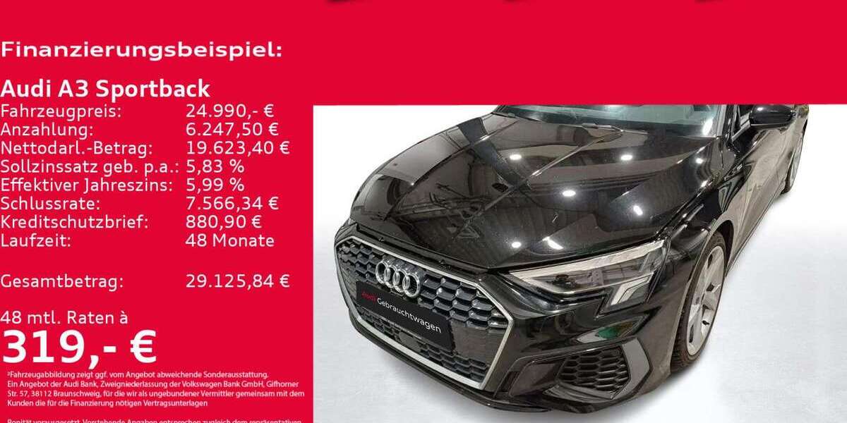 Audi A3 42.796 km 24.990 &euro; Hannover 30179