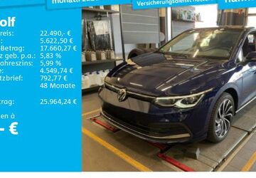 VW Golf 71.752 km 22.490 &euro; Hannover 30655