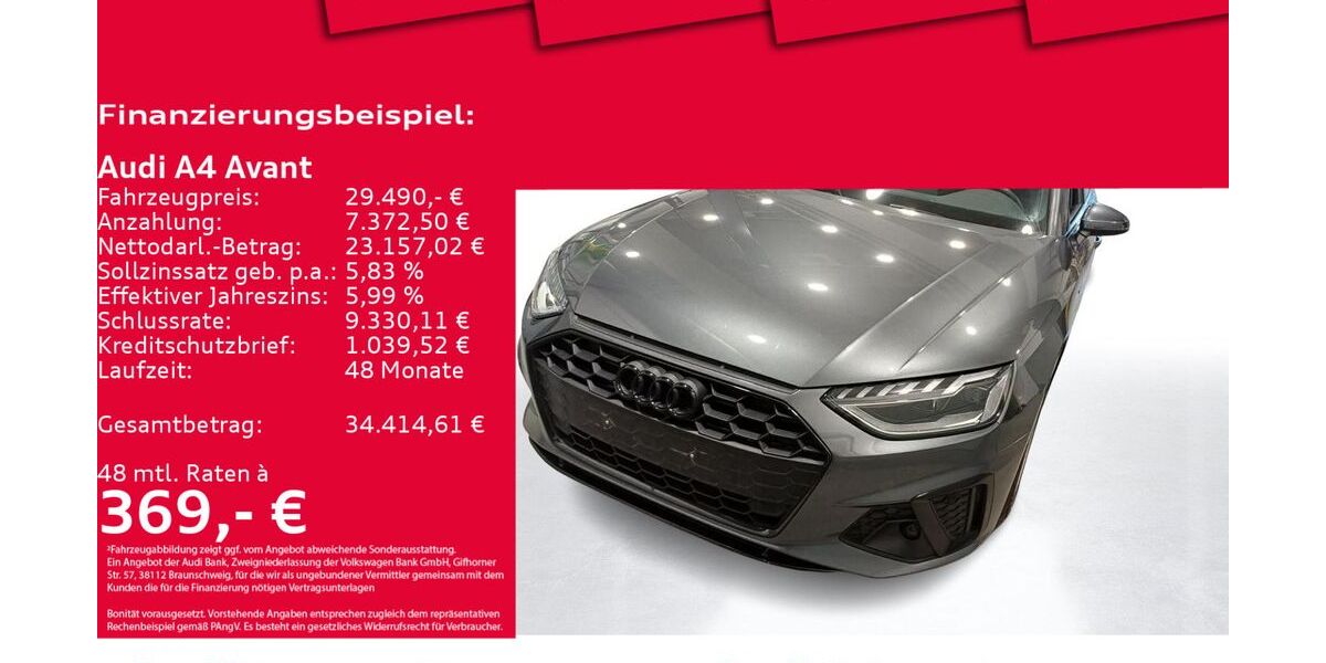 Audi A4 46.687 km 29.490 &euro; Hannover 30179