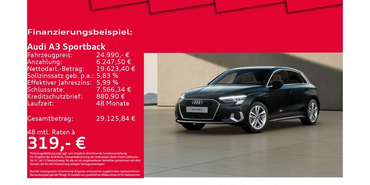 Audi A3 58.314 km 23.750 &euro; Hannover 30179