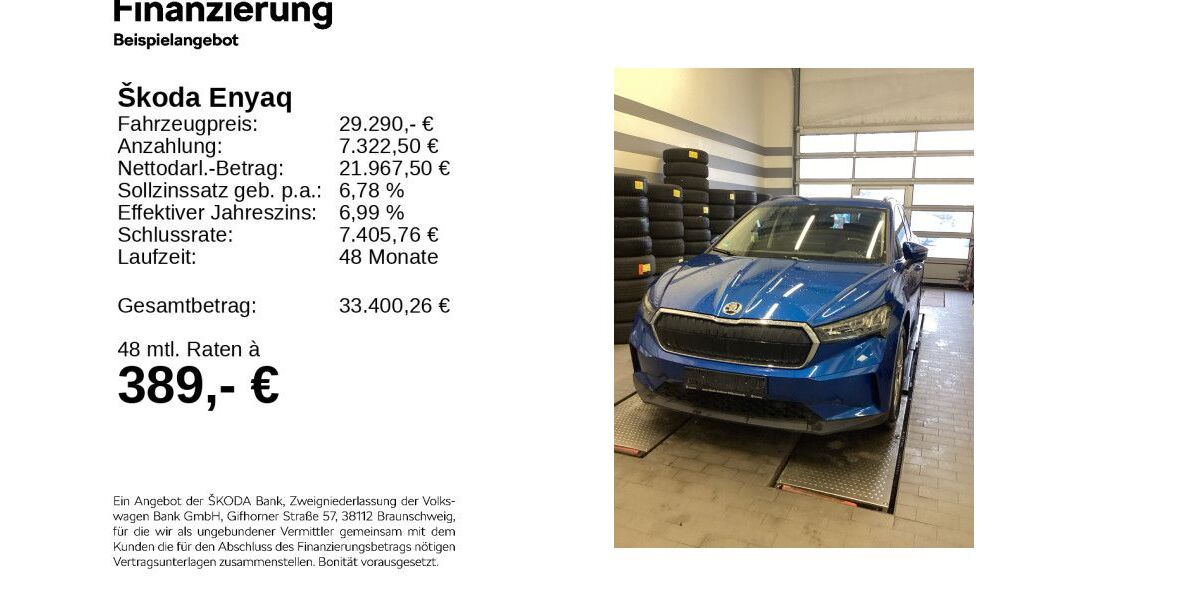 Skoda Enyaq 30.347 km 28.990 &euro; Hildesheim 31137